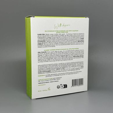 Масажна олія-гель розігріваюча EXSENS With Desire Apple Pear (50 мл) яблуко-груша (термін 04.2027) - фото