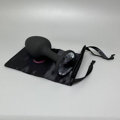 Анальна пробка з каменем (4,5 см) Dorcel Geisha Plug Diamond XL (пом'ята упаковка) - фото