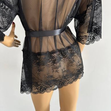 Еротичний пеньюар Noir Handmade Kissable Midnight Kiss Negligee S/M