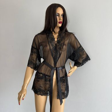 Еротичний пеньюар Noir Handmade Kissable Midnight Kiss Negligee S/M