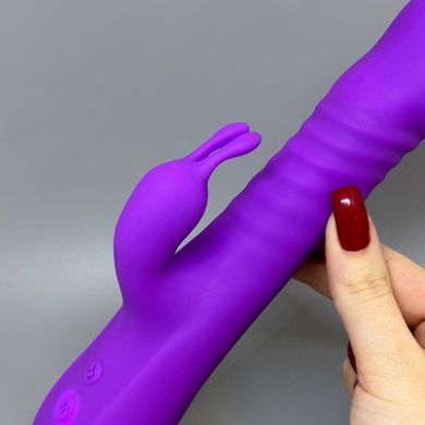 Вібратор з підігрівом і ротацією Alive RoMAX Purple - фото