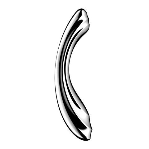 Двосторонній металевий фалоімітатор Satisfyer Pure Gravity 2 (21 см) - фото