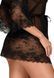 Еротичний пеньюар Noir Handmade Kissable Midnight Kiss Negligee S/M