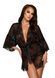 Еротичний пеньюар Noir Handmade Kissable Midnight Kiss Negligee S/M