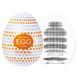 Набір мастурбаторів-яєць Tenga Egg Standard 3 Pack 1 (Wavy, Starry, Cubic) - фото товару