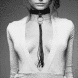 Чокер Bijoux Indiscrets MAZE Tassel Chocker Black чорний