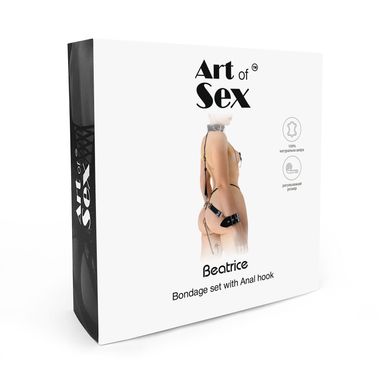 Бондаж з анальним гаком №1 Art of Sex Beatrice Bondage set №1