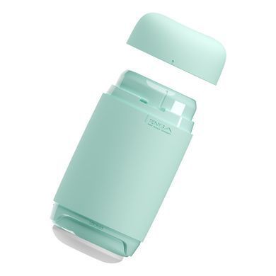 TENGA PUFFY MINT GREEN - вакуумний мастурбатор м'ятний - фото