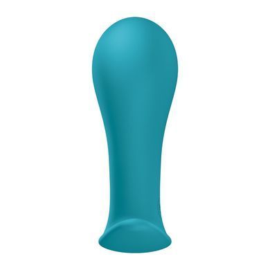 Анальная пробка Fun Factory BOOTIE L Aquamarine бирюзовая 3,8 см - фото