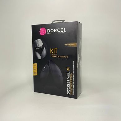 Вибратор в трусики с подогревом Dorcel DISCREET VIBE + трусики р-р M - фото