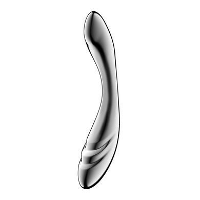 Двосторонній металевий фалоімітатор Satisfyer Pure Gravity 3 (21 см) - фото