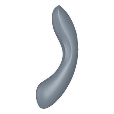 Satisfyer Curvy Trinity 1 &ndash; вакуумний вібратор BlueGrey - фото