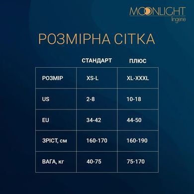 Сукня-сітка Moonlight Model 17 Black XS-L, Чорний, XS/L