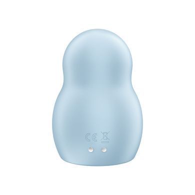 Вакуумний кліторальний стимулятор Satisfyer Pro To Go 1 Blue - фото