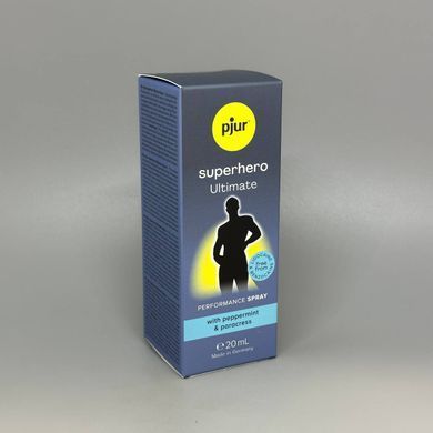Пролонгатор спрей для мужчин pjur Superhero Ultimate Spray (20 мл) (мятая упаковка - фото