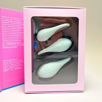 Набор вагинальных шариков Satisfyer Yoni Power 2 Light Blue - фото