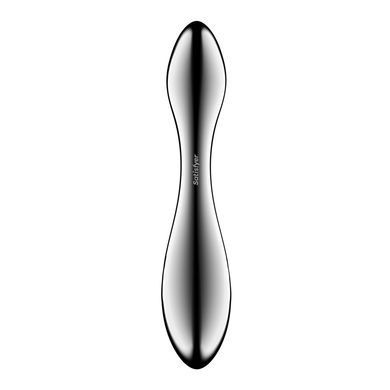 Двосторонній металевий фалоімітатор Satisfyer Pure Gravity 3 (21 см) - фото