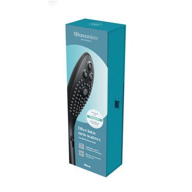 Насадка-стимулятор для душу 2в1 Womanizer Wave Black - фото