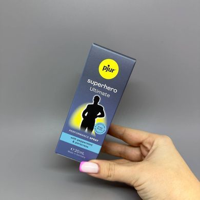 Пролонгатор спрей для мужчин pjur Superhero Ultimate Spray (20 мл) (мятая упаковка - фото