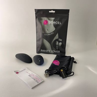 Вибратор в трусики с подогревом Dorcel DISCREET VIBE + трусики р-р M - фото