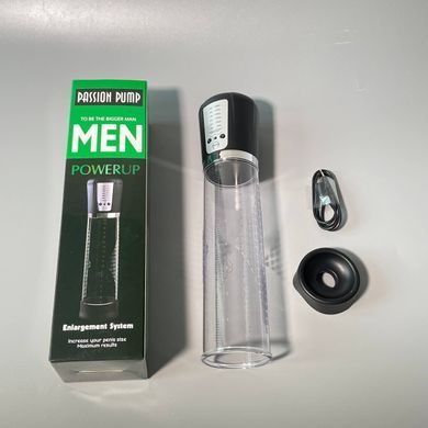 Автоматическая вакуумная помпа для пениса на аккумуляторе Man Powerup - фото