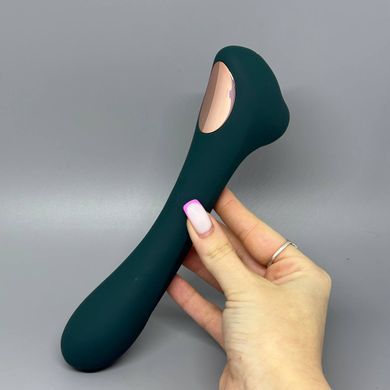 Alive New Midnight Quiver вакуумний стимулятор клітора Teal - фото
