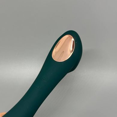 Alive New Midnight Quiver вакуумний стимулятор клітора Teal - фото