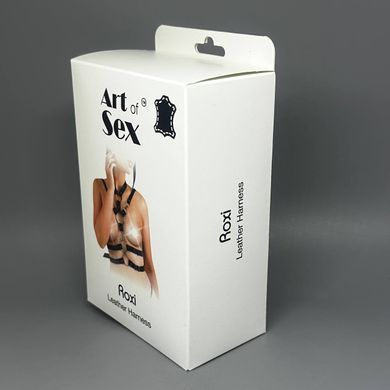 Портупея из натуральной кожи Art of Sex Rox XS-2XL черная, Черный