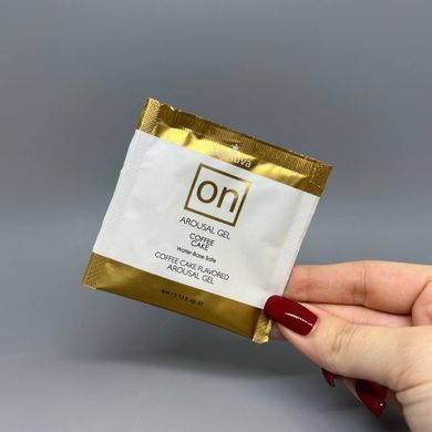 Саше Возбуждающий гель для клитора с эффектом вибрации Sensuva ON for Her Coffee Cake