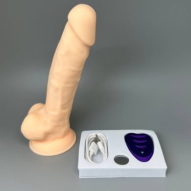 Фалоімітатор з вібрацією SilexD Vetus Vibro Flesh MODEL 1 size 8in (20,3 см) - фото