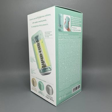 TENGA PUFFY MINT GREEN - вакуумний мастурбатор м'ятний - фото