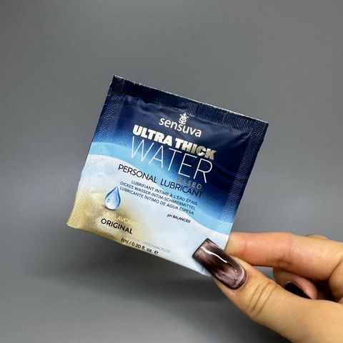 Саше густая смазка Sensuva Ultra-Thick Water-Based 6 мл