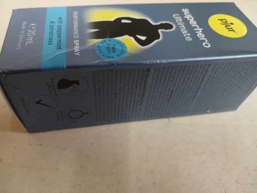 Пролонгатор спрей для мужчин pjur Superhero Ultimate Spray (20 мл) (мятая упаковка - фото