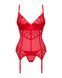 Эротический корсет Obsessive Ingridia corset & thong M/L