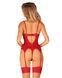 Эротический корсет Obsessive Ingridia corset & thong M/L