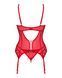 Эротический корсет Obsessive Ingridia corset & thong M/L