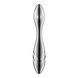 Двосторонній металевий фалоімітатор Satisfyer Pure Gravity 3 (21 см) - фото товару