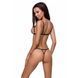 Трусики-стрепы Passion Exclusive SOLON THONG black XXL/XXXL