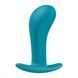 Анальная пробка Fun Factory BOOTIE L Aquamarine бирюзовая 3,8 см - фото товара