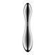 Двосторонній металевий фалоімітатор Satisfyer Pure Gravity 3 (21 см) - фото товару
