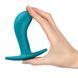 Анальная пробка Fun Factory BOOTIE L Aquamarine бирюзовая 3,8 см - фото товара