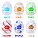 Набір мастурбаторів-яєць Tenga Egg Standard 3 Pack 2 (Twister, Bouncy, Silky) - фото товару