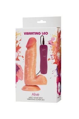 Alive Leo - фалоімітатор з вібрацією (17 см) - фото