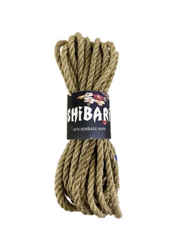 Джутова мотузка для шібарі Feral Feelings (8 м) - фото