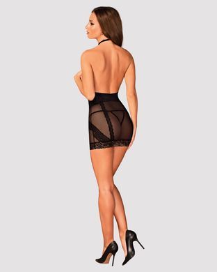 Сорочка беби долл и трусики Obsessive Lacrisia chemise XS/S