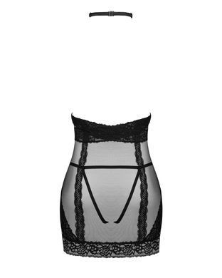 Сорочка беби долл и трусики Obsessive Lacrisia chemise XS/S