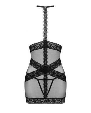 Сорочка беби долл и трусики Obsessive Lacrisia chemise XS/S
