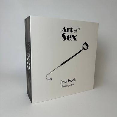 Нашийник з анальним гаком Art of Sex Anal hook 1 чорний