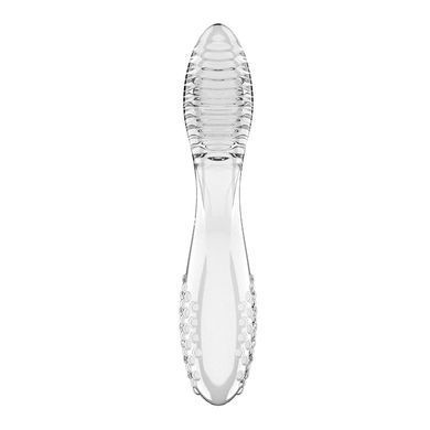Двосторонній скляний ділдо Satisfyer Dazzling Crystal 2 Transparent - фото