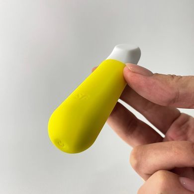 Satisfyer Ultra Power Bullet 4 Yellow - вибропуля на аккумуляторе - фото